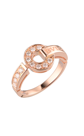 Кольцо Bvlgari Bvlgari-Rose Gold Diamonds 346214 (36723)