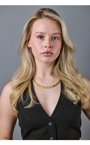 Колье  Yellow Gold Vintage Style Necklace (40480) №2