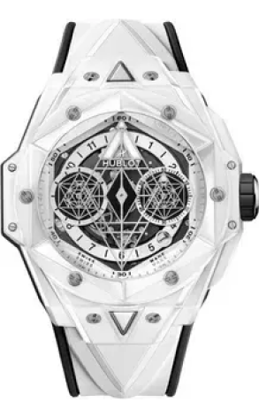 Часы Hublot Big Bang Sang Bleu II White Ceramic 418.HX.2001.RX.MXM21 (43948)