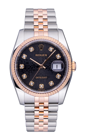 Часы Rolex Datejust 36mm Steel and Everose Gold 116231 (35708)