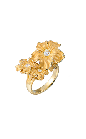 Кольцо Carrera y Carrera Emperatriz Maxi Yellow Gold DA13500 010101 (41380)