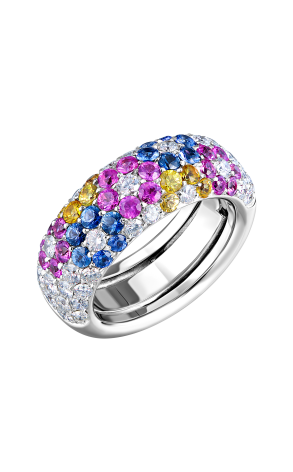 Комплект Pasquale Bruni Multi Color Sapphire & Diamond Flower (36979) №3