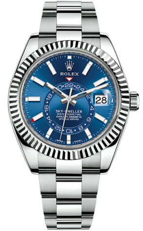 Часы Rolex Sky-Dweller Steel Blue 326934 (22012)