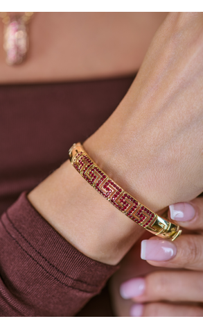 Комплект Versace Greca Red Rubies (40296) №6