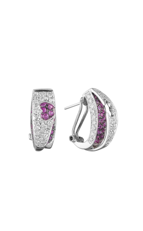 Серьги RalfDiamonds Sapphire & Diamonds Hearts RDE (37953)