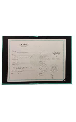Кольцо Tiffany & Co Round Brilliant 1,41 ct I/VS1 Platinum (40799) №2