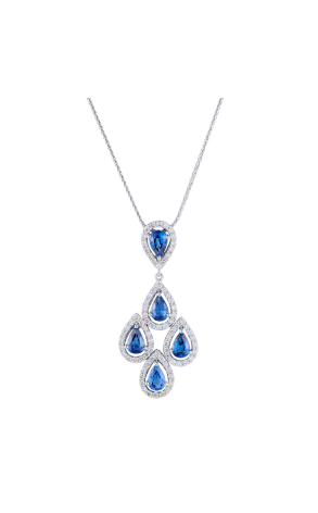 Подвеска Prima Exclusive Handmade Pendant with Sapphires & Diamonds (42492)