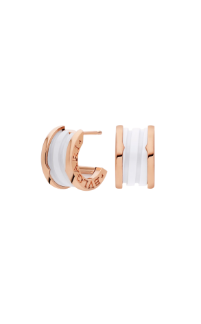 Серьги Bvlgari B.Zero1 White Ceramic 346464 (40757)