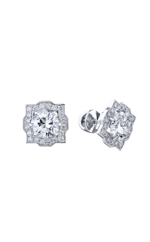 Пусеты RalfDiamonds White Gold Diamonds 1.50 J/VS1-1.50 ct J/VS1 Earrings RDE (35792)