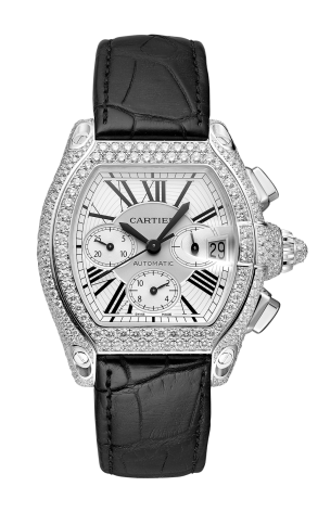 Часы Cartier Roadster XL Chronograph 2826 (36642)