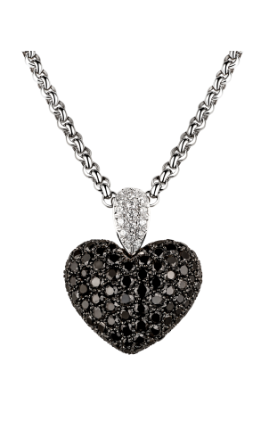 Подвеска Chopard Black & White Diamonds Heart 79/3800 (36916)