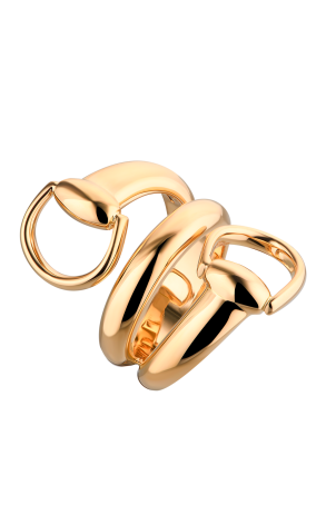 Кольцо Gucci Horsebit Yellow Gold Wrap (37260)