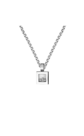 Подвеска Chopard Happy Diamonds Square Large Size White Gold 79/3210-20 (38455)