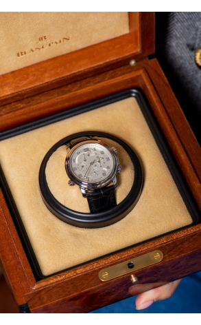 Часы Blancpain "Leman Reveil GMT Dual Time" Alarm 2041 (10931) №3