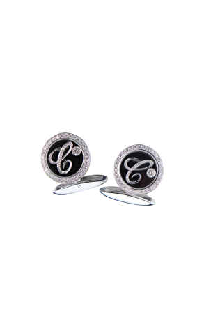 Запонки Chopard Happy Diamonds Onyx 757039-1002 (41541)