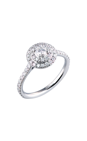 Кольцо Tiffany & Co Soleste Platinum with Diamonds Ring (18909)