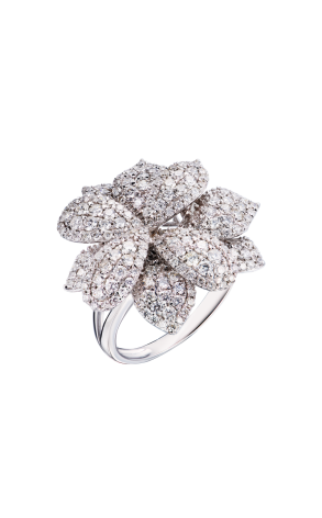 Кольцо  1,82 ct Round Cut Diamonds & White Gold (41129)