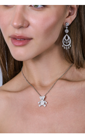 Подвеска Pomellato Orsetto White Gold Diamonds (40514) №3