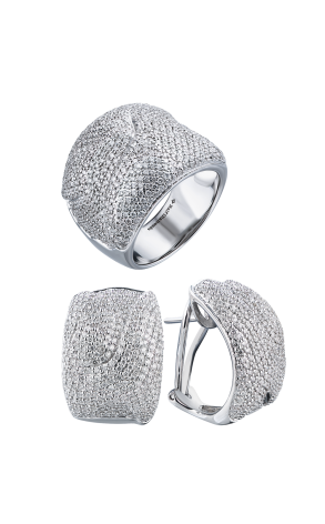 Комплект RalfDiamonds Diamond Pave 3.65 ct Set (37702)