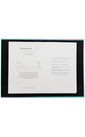 Кольцо Tiffany & Co Round Brilliant 0,59 ct H/VVS2 Platinum & Yellow Gold (40436) №3
