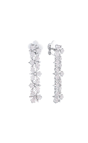 Серьги Pasquale Bruni Рrаtо Fiorito White Gold & Diamond (43249)