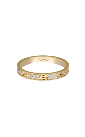 Кольцо Cartier Love Small Model Yellow Gold Diamonds B4218000 (36875)