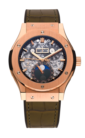 Часы Hublot Classic Fusion Aerofusion Moonphase 517.OX.0180.LR (37242)