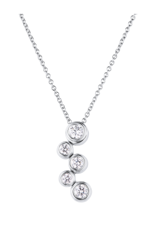 Подвеска Tiffany & Co Bubbles 0,35 ct. Platinum (40656)