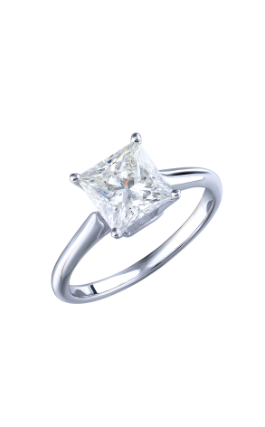 Кольцо Albedo 2,05 ct J/VS1 Princess Diamond White Gold (36741)