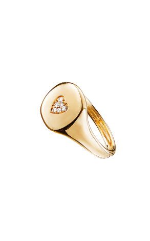Кольцо DAVID YURMAN Heart Mini Pinky Rings R14003D88ADI (40071)