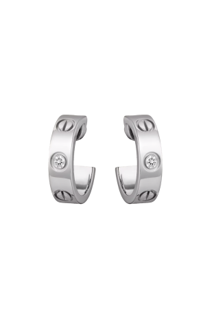 Серьги Cartier Love 2 Diamonds White Gold CRB8022800 (39975)
