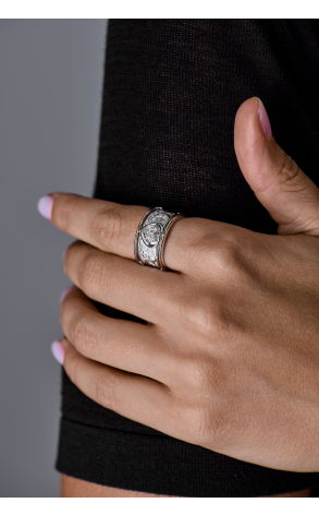Кольцо Carrera y Carrera Ronda Angels Diamond White Gold DA092570 (42770) №3
