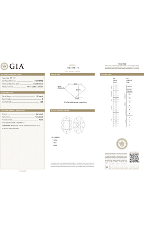 Серьги GRAFF Oval Diamond Earrings 1,02 ct G/VS1 - 1,01 ct G/VS2 Swan Hooks GE (40357) №3