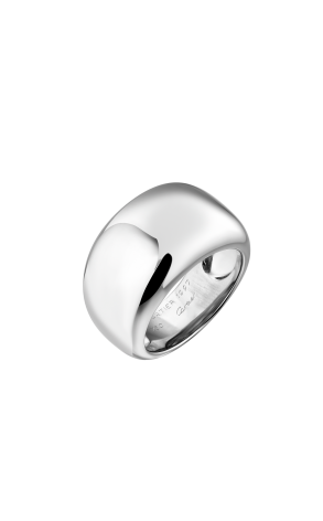 Кольцо Cartier White Gold Nouvelle Vague Dome (SIZE 54) (37835)
