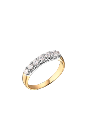 Кольцо  0,57 ct Round Cut Diamonds & Yellow Gold (41141)