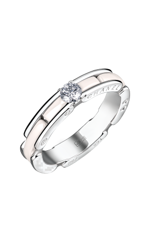 Кольцо Chanel Ultra Small Version White Ceramic J3094 (36976)