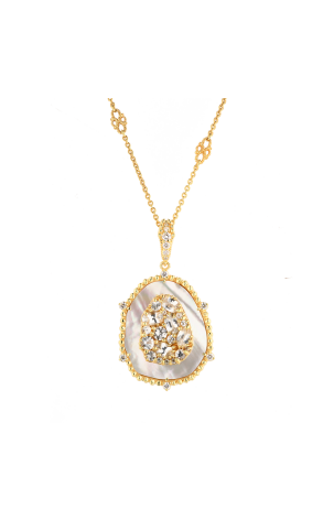 Подвеска Judith Ripka Oasis Mother of Pearl & Diamonds (39217)