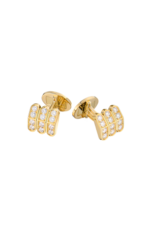 Запонки Harry Winston Premier Collection in Yellow Gold & Diamonds (43515)
