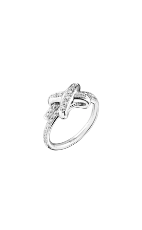 Кольцо Chaumet Jeux de Liens White Gold & Diamonds (41216)