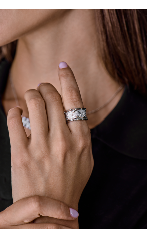 Кольцо Carrera y Carrera Ronda Angels Diamond White Gold DA092570 (42770) №2