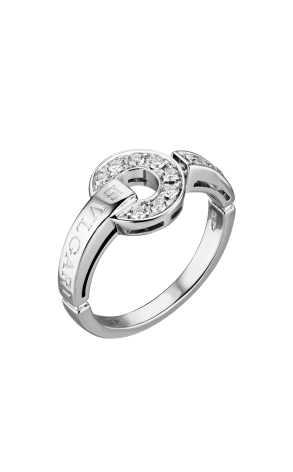 Кольцо Bvlgari Bvlgari-White Gold Diamonds 343170 (36759)