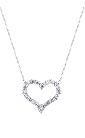 Подвеска Tiffany & Co Diamond Heart 1.96 ct Large Diamond Heart Pendant (36424)
