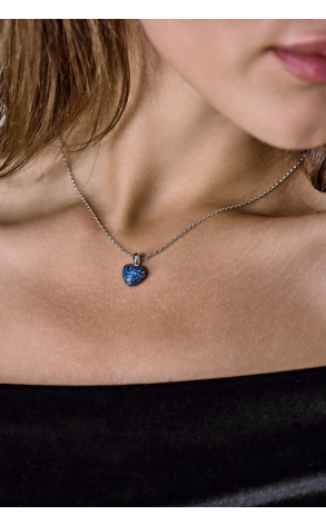 Подвеска Chopard Heart White Gold & Sapphire 79/4203/3 (42070) №3