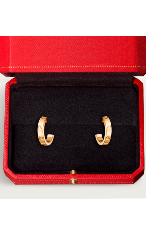 Серьги Cartier Love Yellow Gold B8028800 (37551) №3