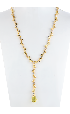 Колье Carrera y Carrera Yellow Gold & Diamonds & Citrine (42453) №2