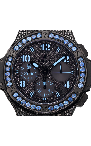 Часы Hublot Big Bang Black Fluo Blue 41 mm 341.SV.9090.PR.0901 (38004) №2