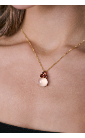 Подвеска Pomellato Luna Collection Rose Quartz & Tourmaline A702/07QRT (40533) №2