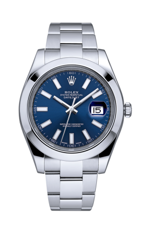 Часы Rolex Datejust 41 Blue Dial 116300 (36670)