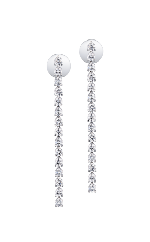 Серьги Gianni Lazzaro White Gold & Diamonds 1.10 ct (37297)