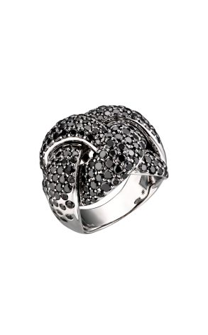 Кольцо  2,00 Black Diamonds & White Gold (40826)